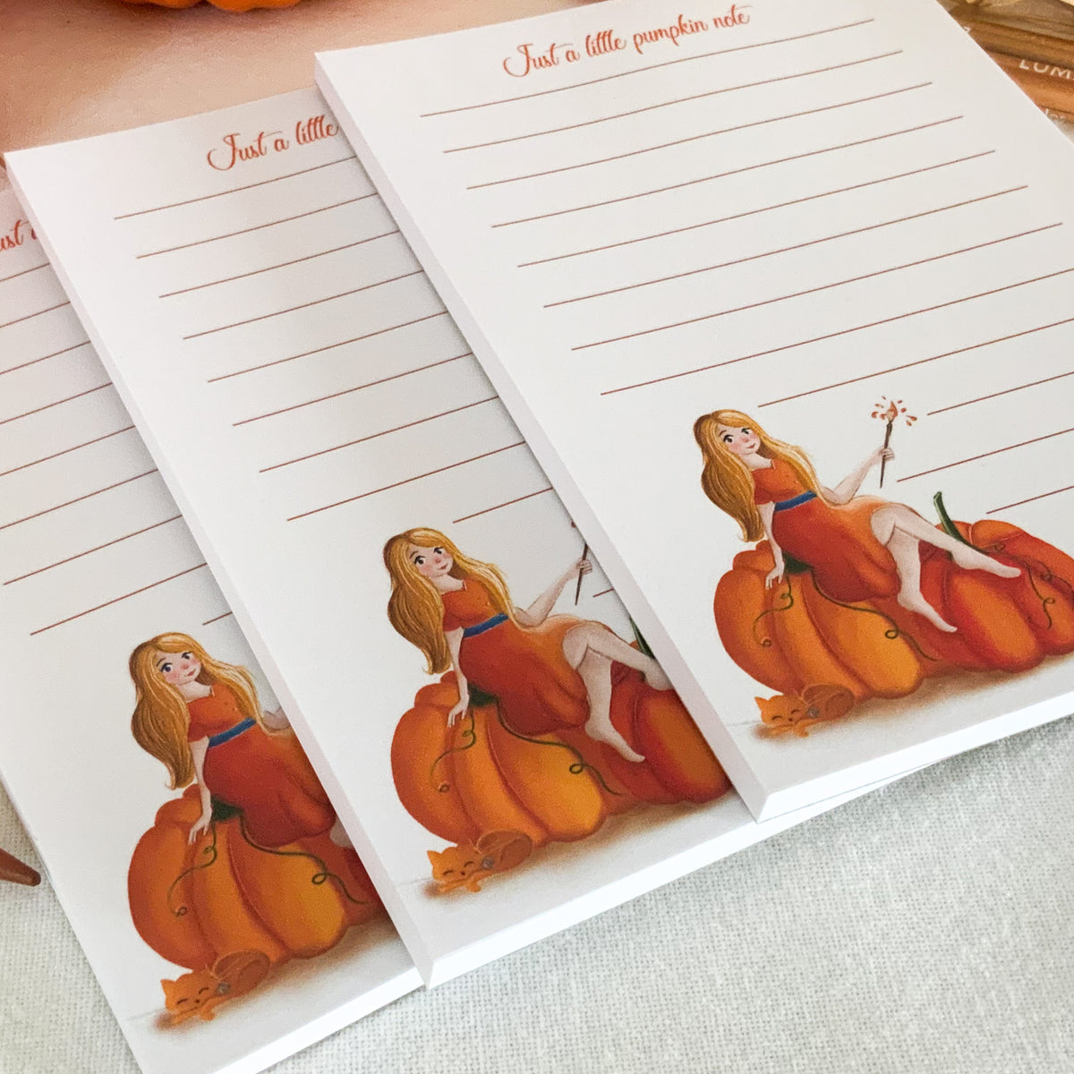 Bloc-notes - Citrouille