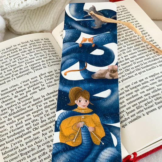 Marque-pages - Tricot-chats