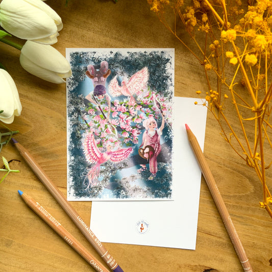 Carte - Arbre Magnolia