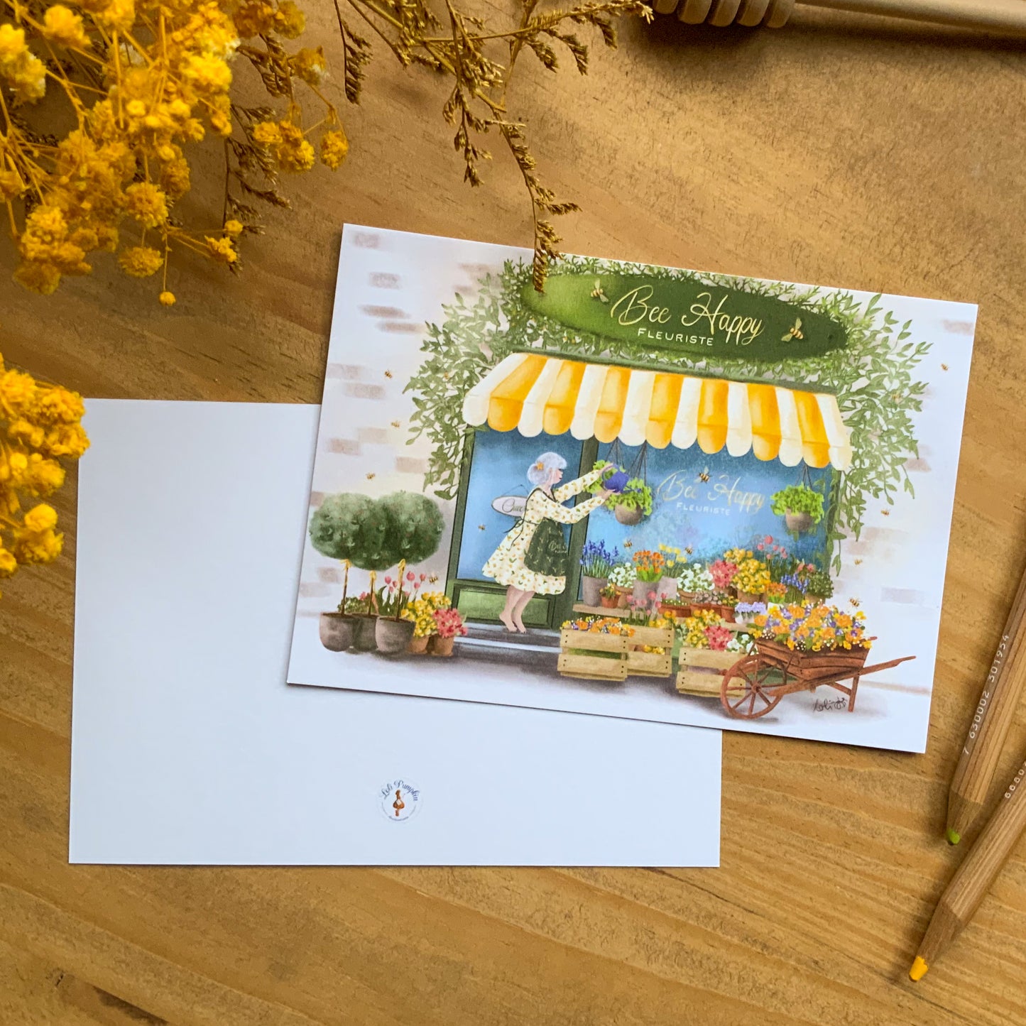 Carte - Fleuriste
