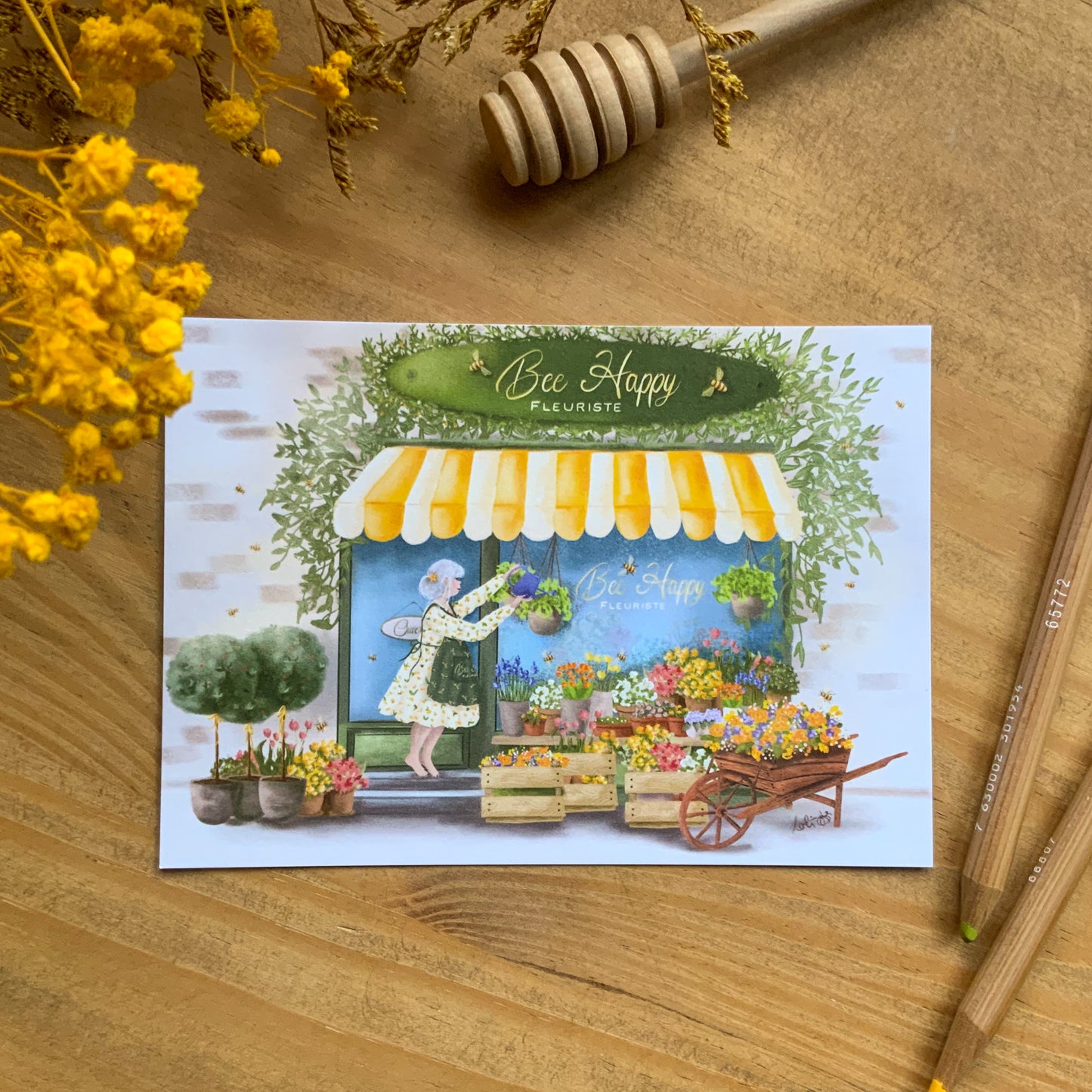 Carte - Fleuriste