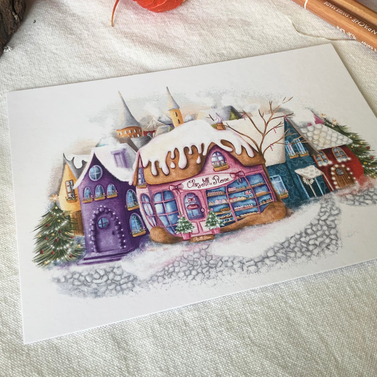 Carte - Salon de thé de Mlle Rose