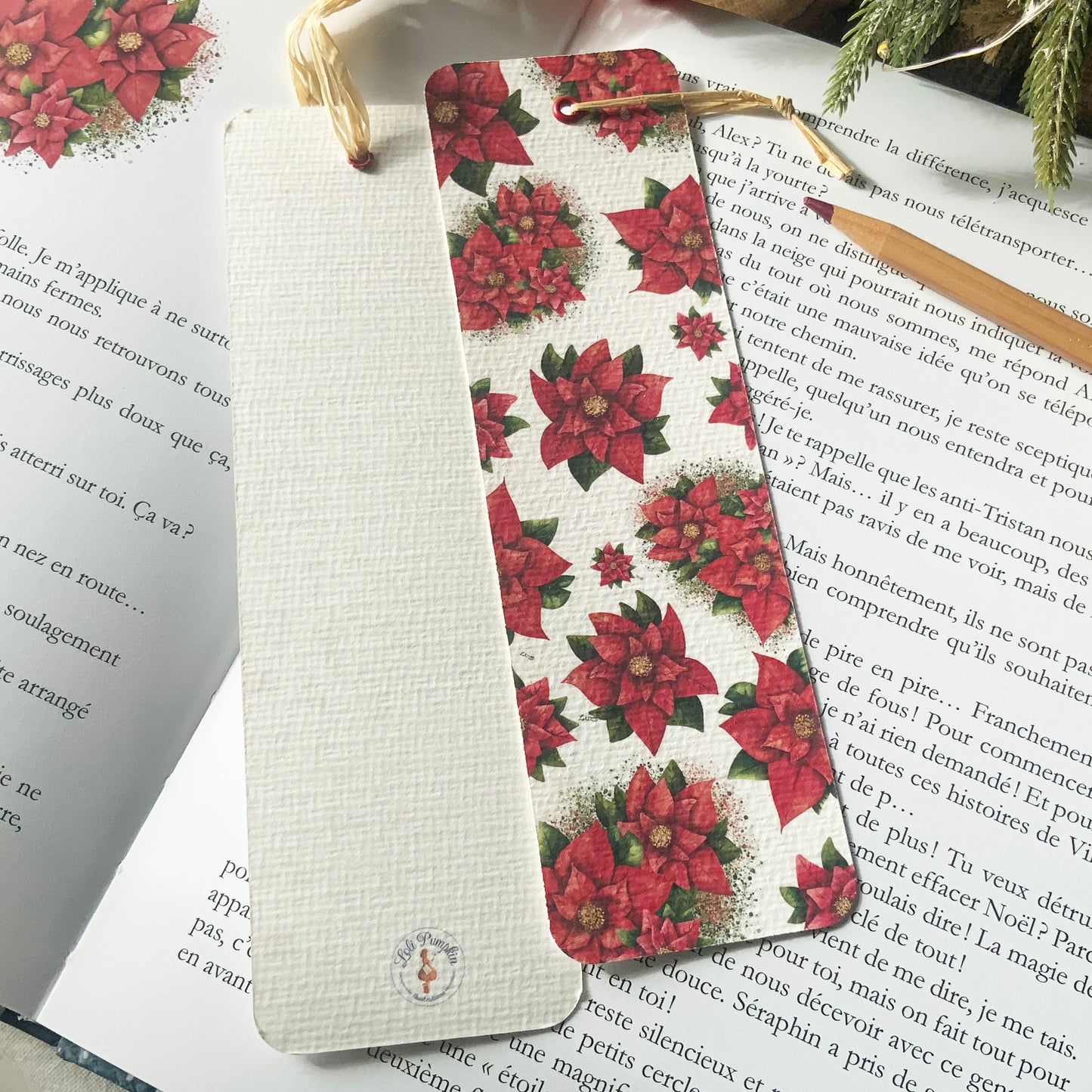 Marque-pages - Étoiles de Noël