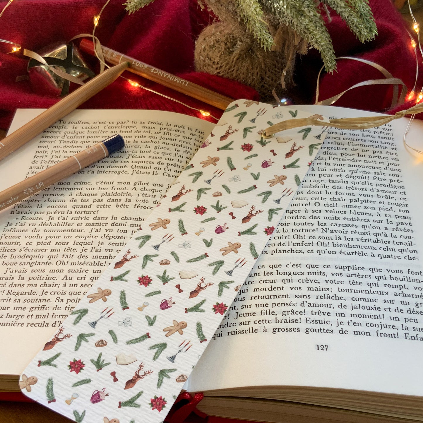 Marque-pages - Magie de Noël