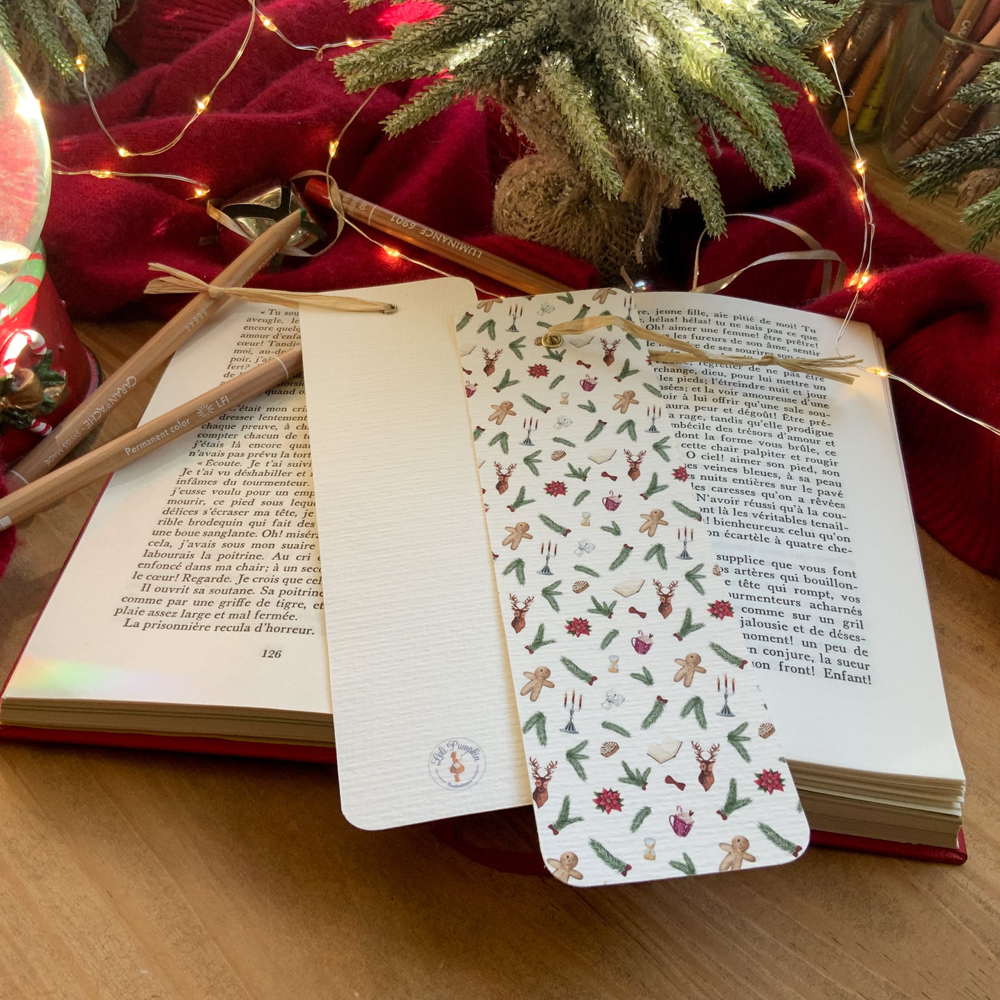 Marque-pages - Magie de Noël