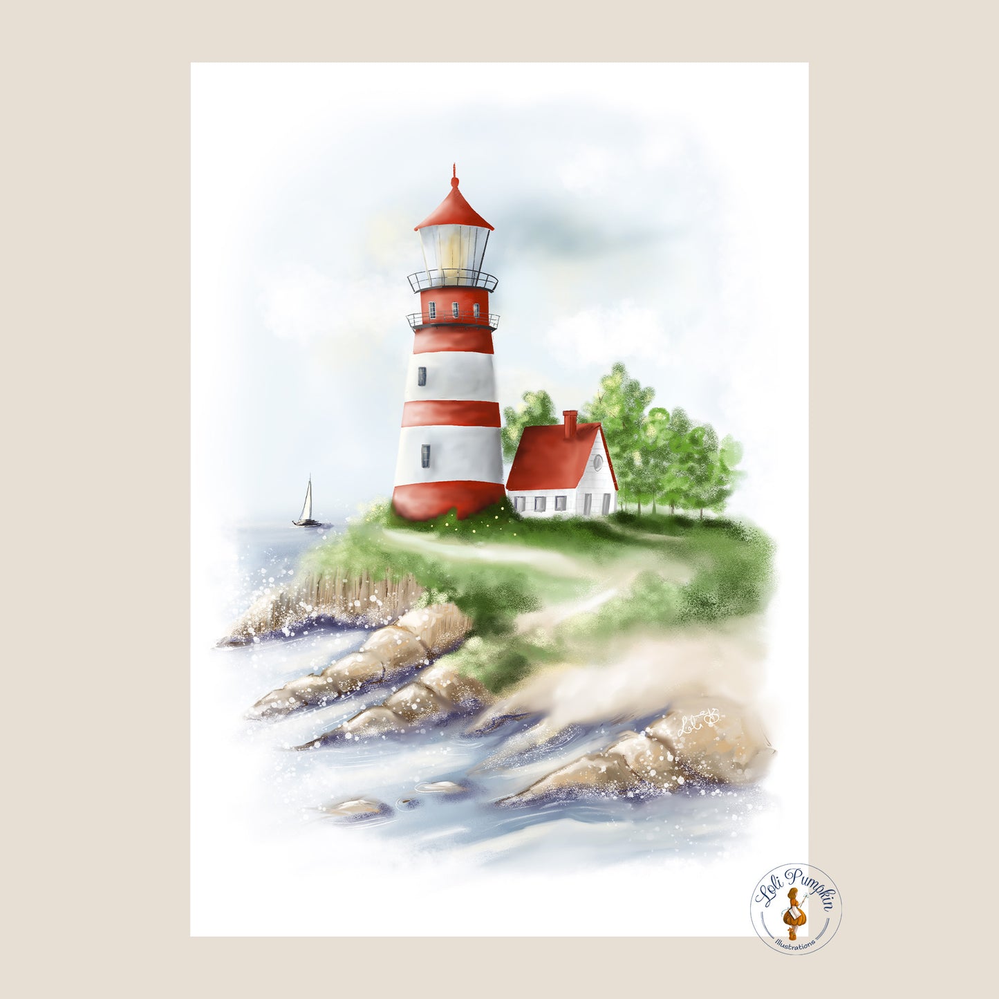 Affiche - Phare