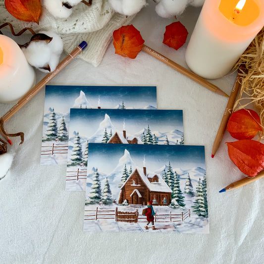 Carte - Chalet d'hiver
