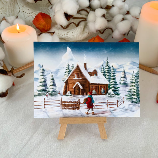 Carte - Chalet d'hiver