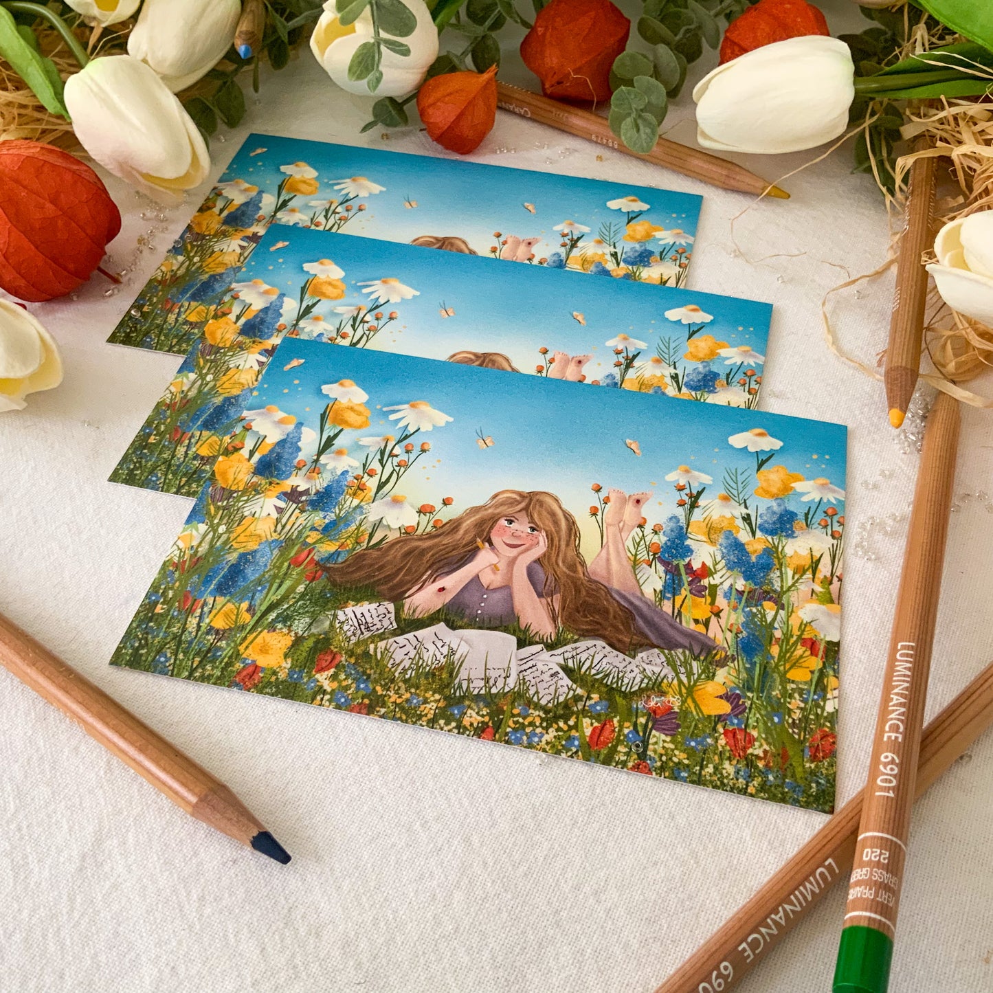 Carte - Inspiration printanière