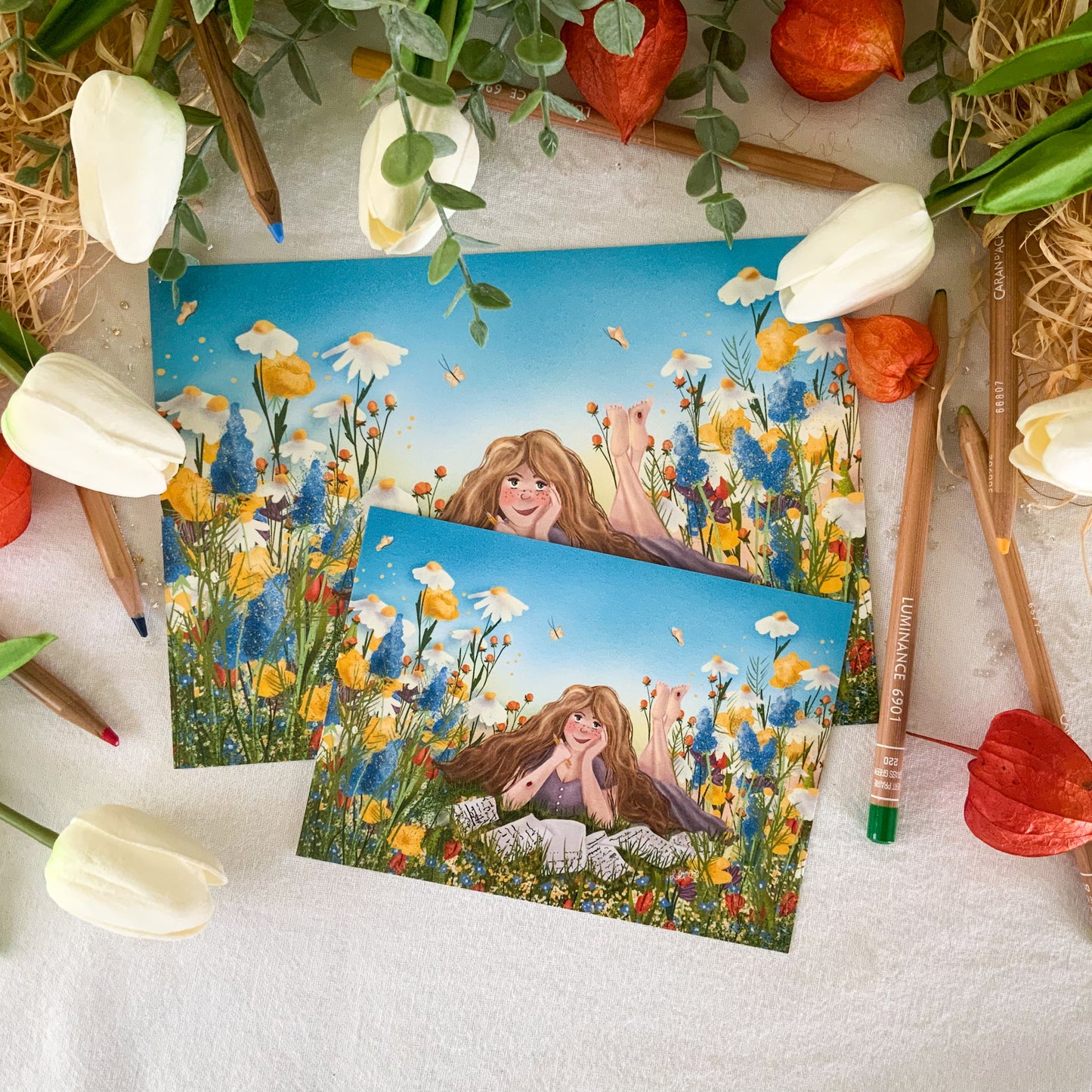 Carte - Inspiration printanière