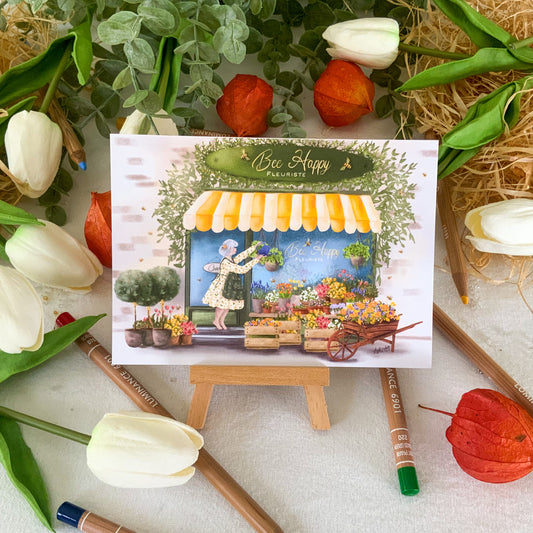 Carte - Fleuriste