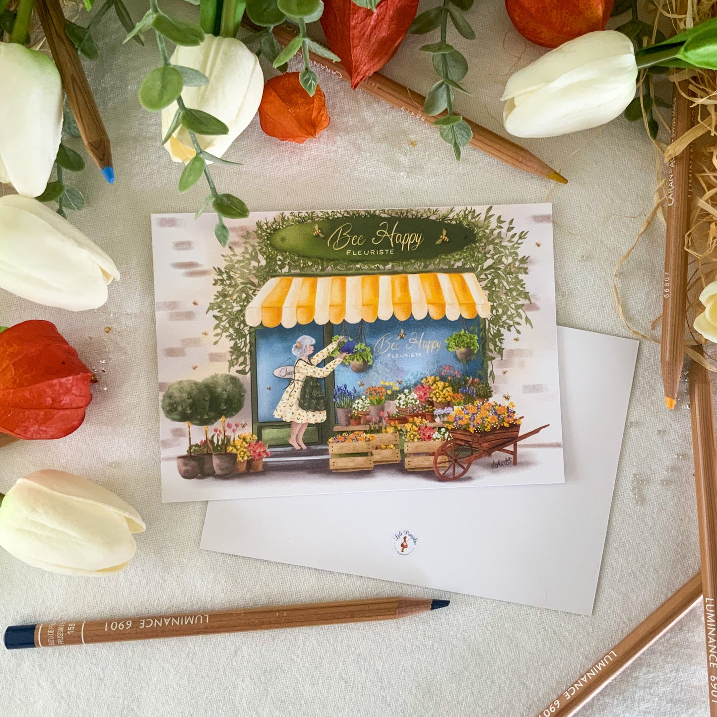 Carte - Fleuriste