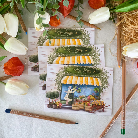 Carte - Fleuriste