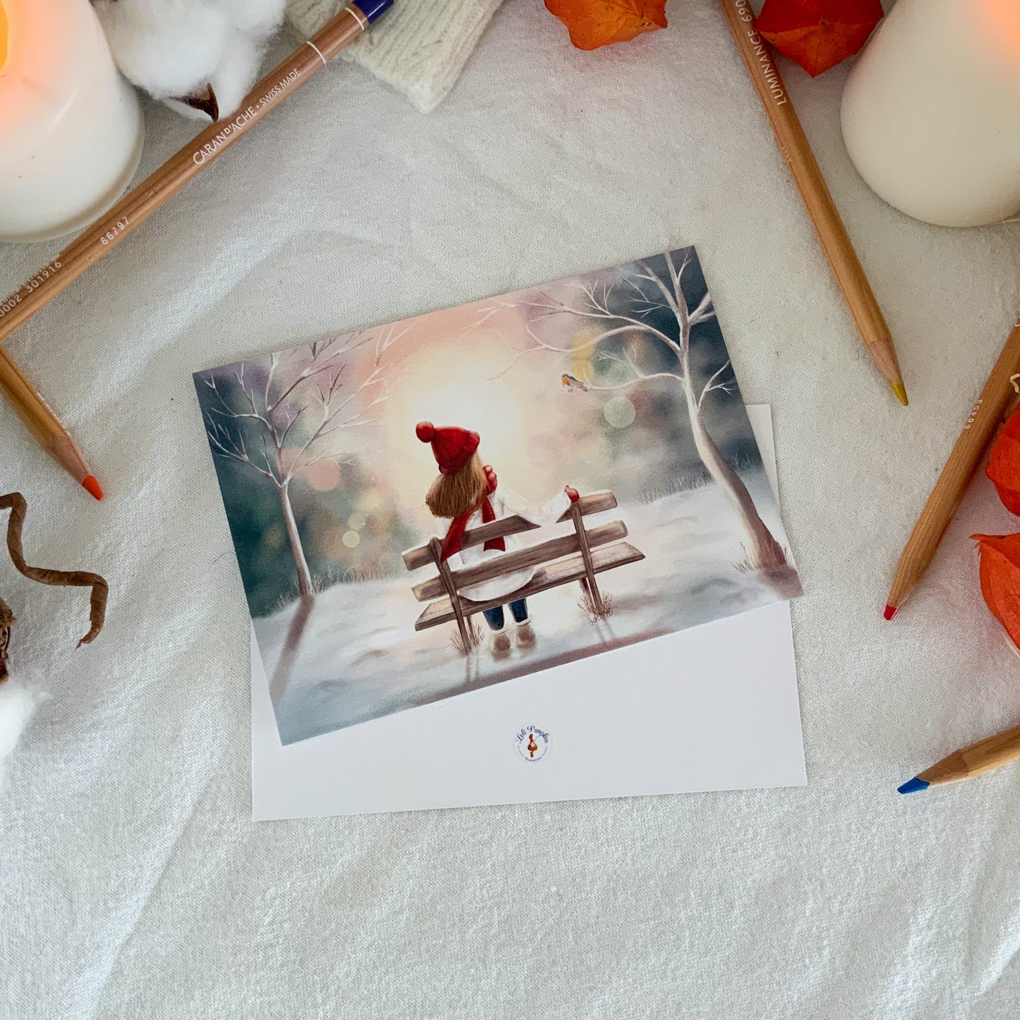 Carte - Sérénité hivernale