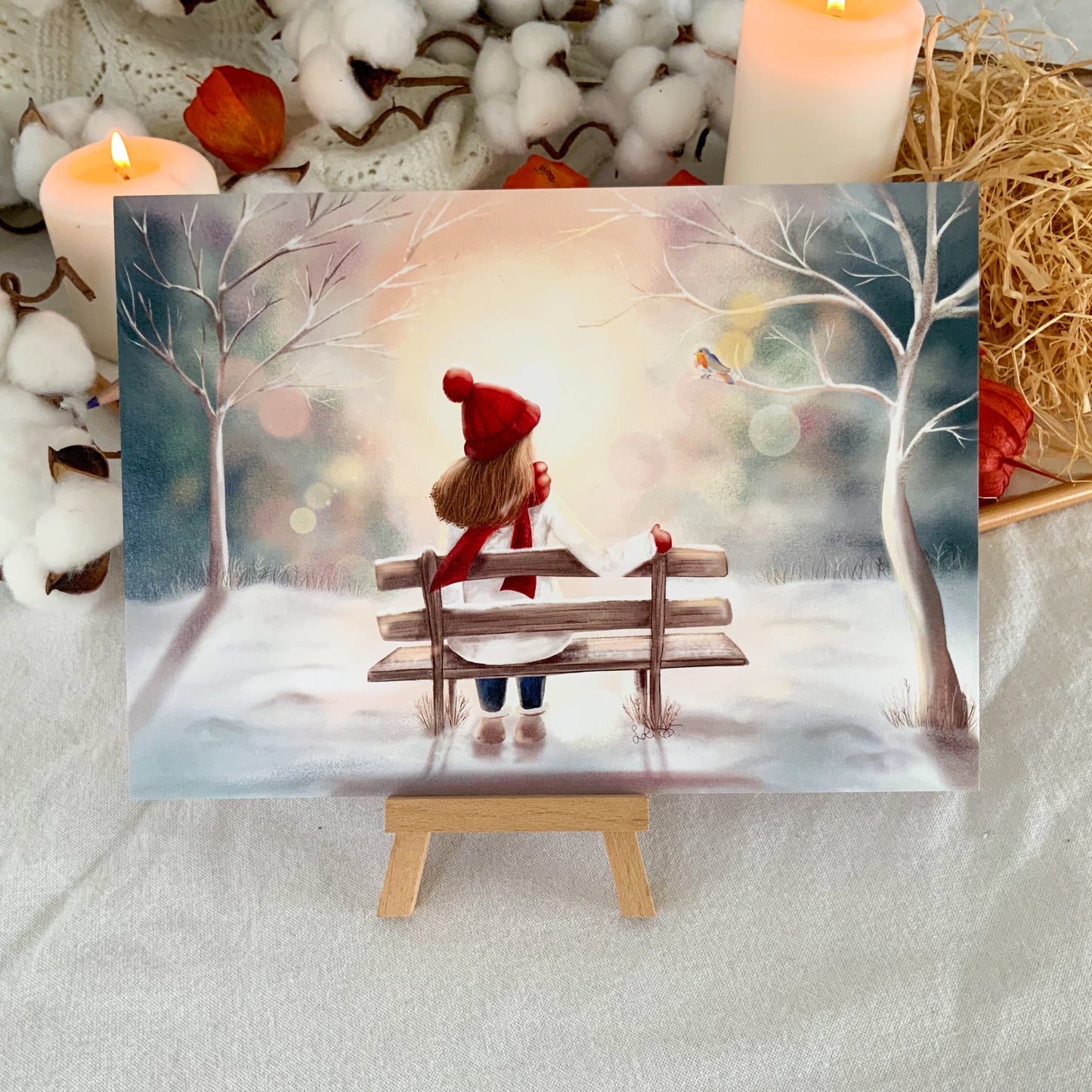 Carte - Sérénité hivernale