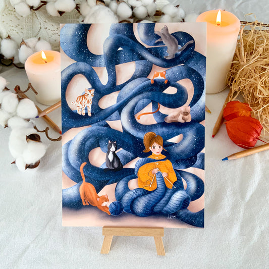 Carte - Tricot-chats