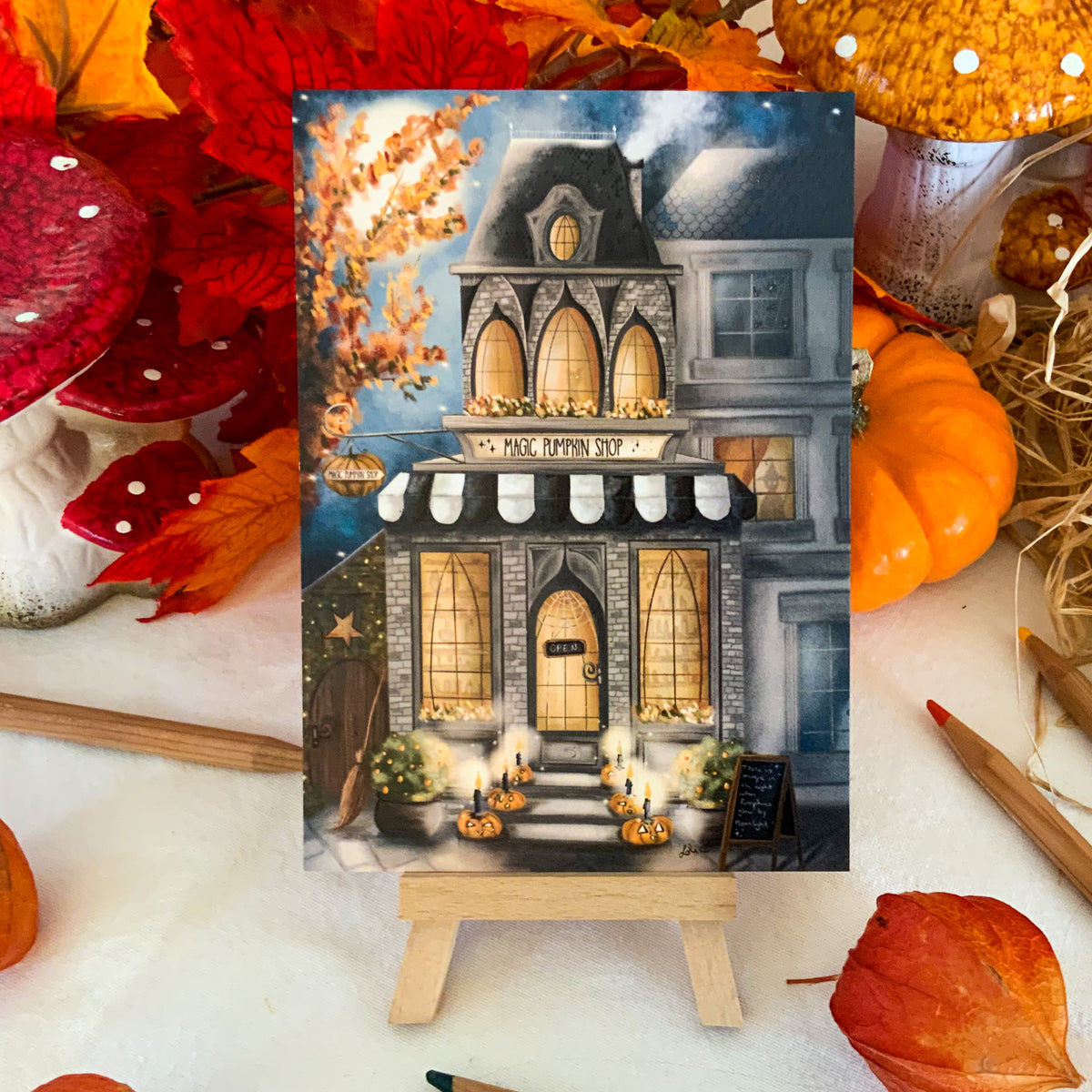 Carte - Petite boutique d'Halloween