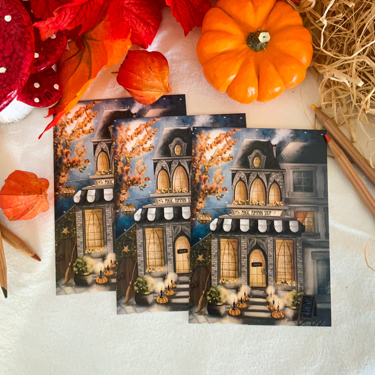 Carte - Petite boutique d'Halloween