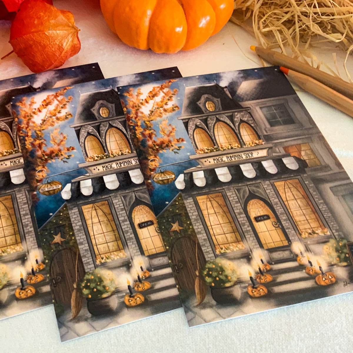 Carte - Petite boutique d'Halloween