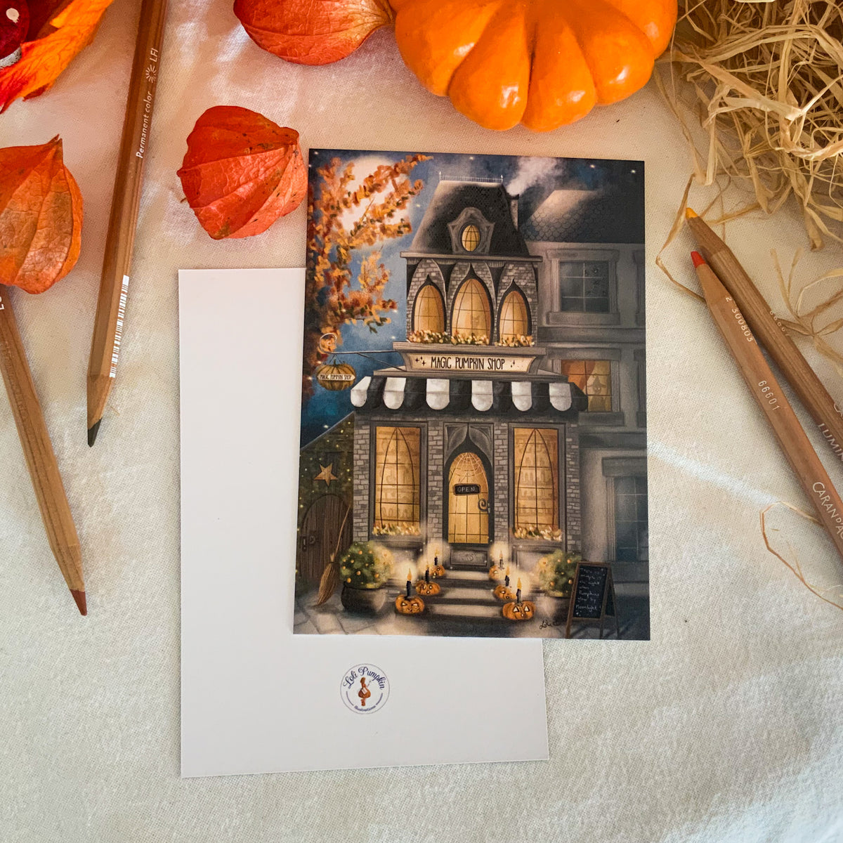 Carte - Petite boutique d'Halloween