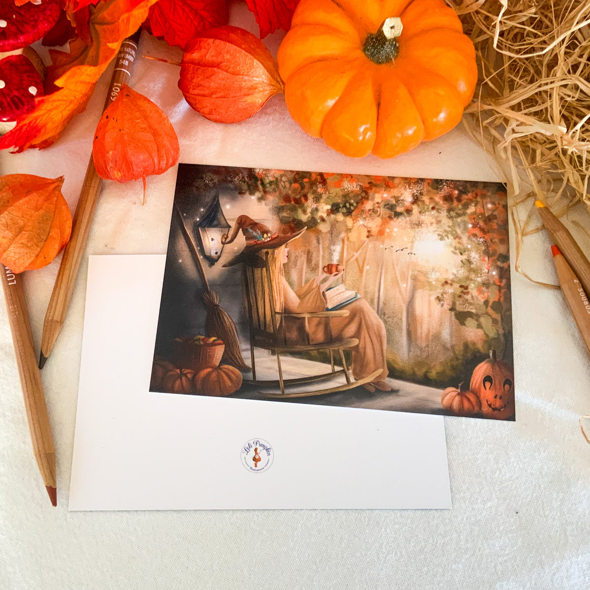 Carte - Sorcière cosy