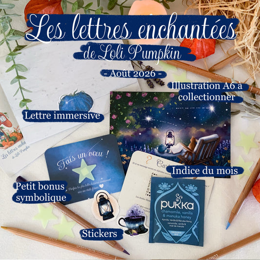 Lettre Enchantée - AOÛT (Hors abonnement)
