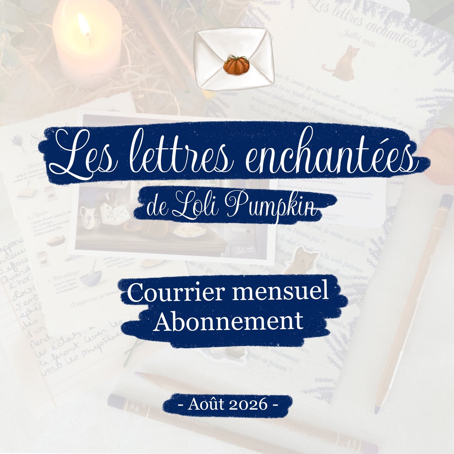 Les Lettres Enchantées de Loli Pumpkin - Courrier mensuel