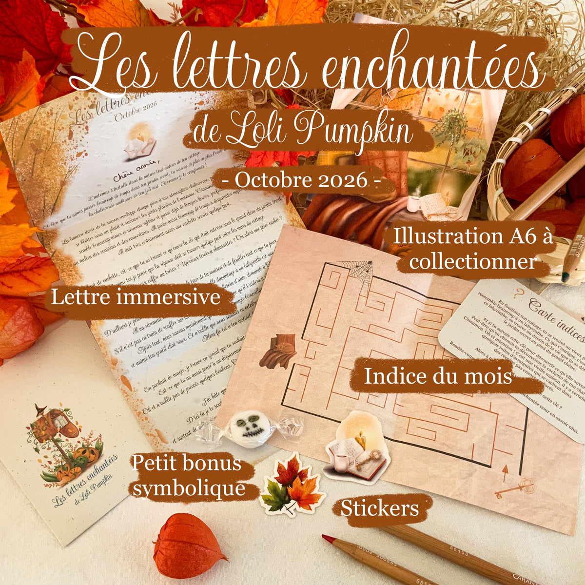 Lettre Enchantée - OCTOBRE (Hors abonnement)