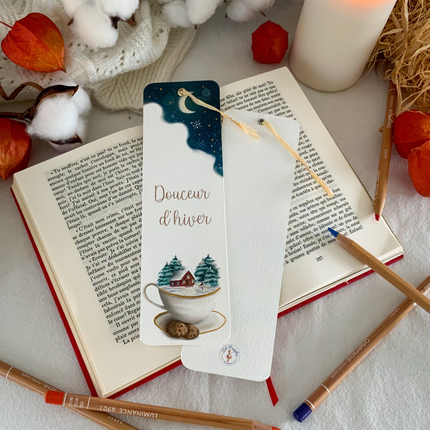 Marque-pages - Douceur hivernale