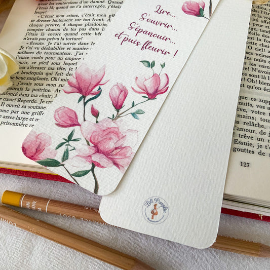 Marque-pages - Magnolia