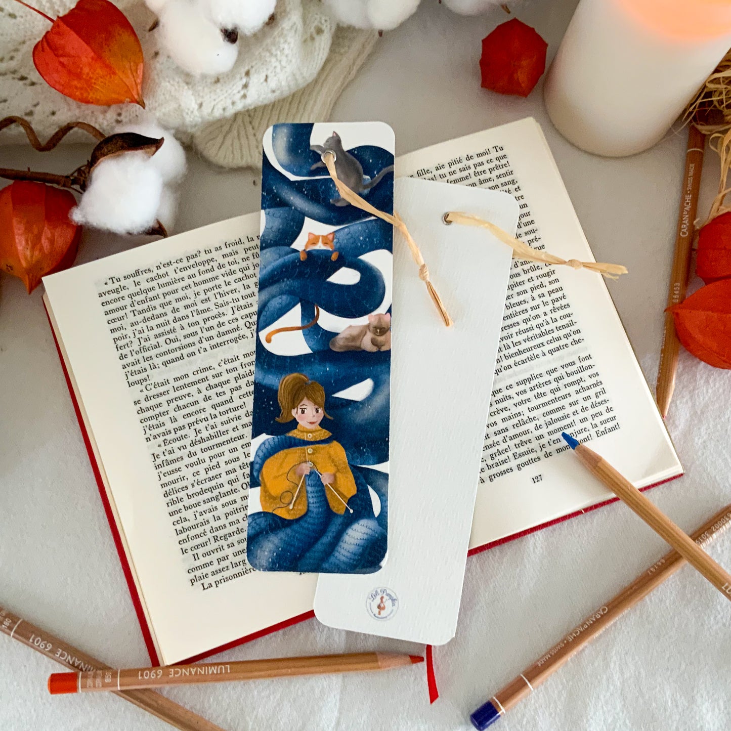 Marque-pages - Tricot-chats