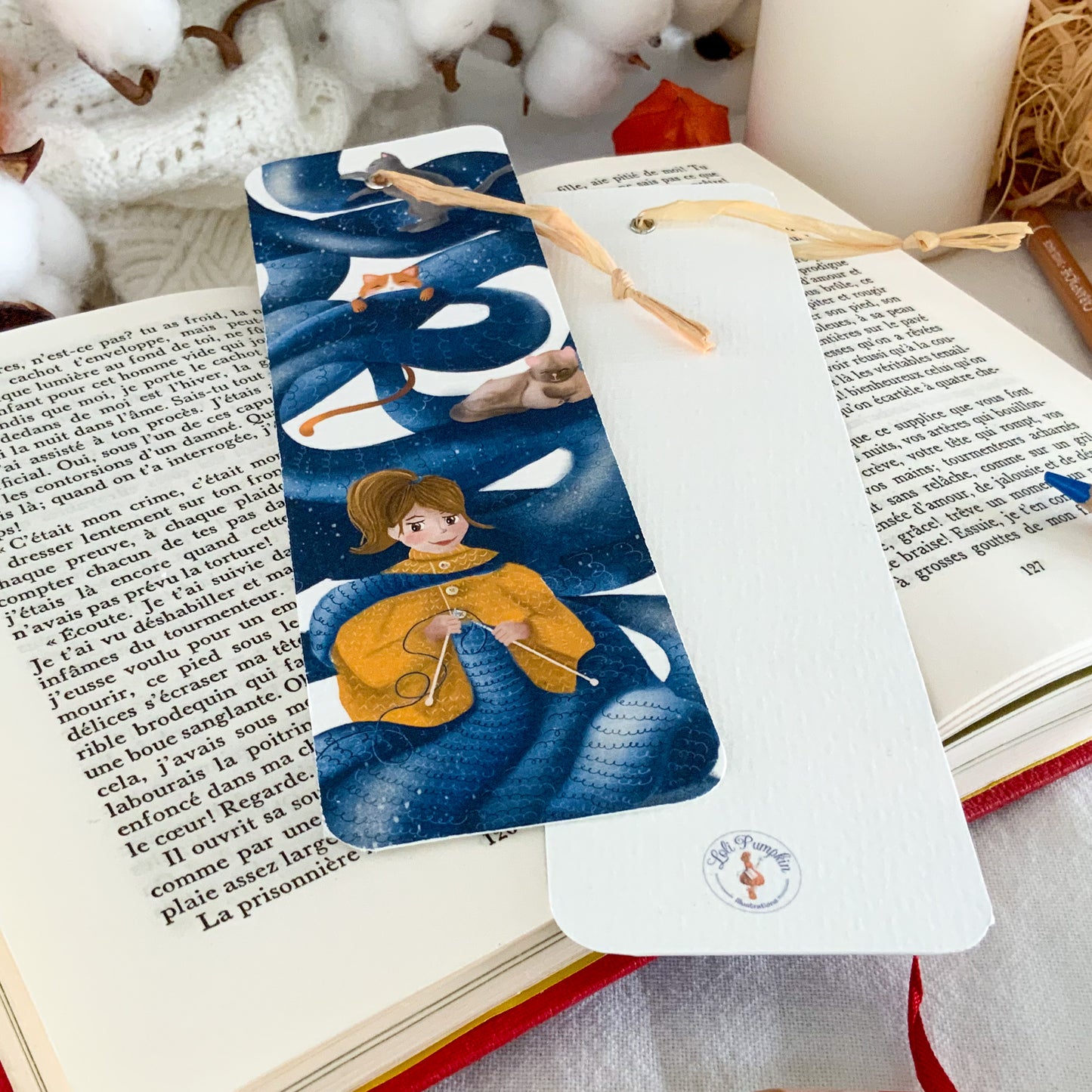 Marque-pages - Tricot-chats