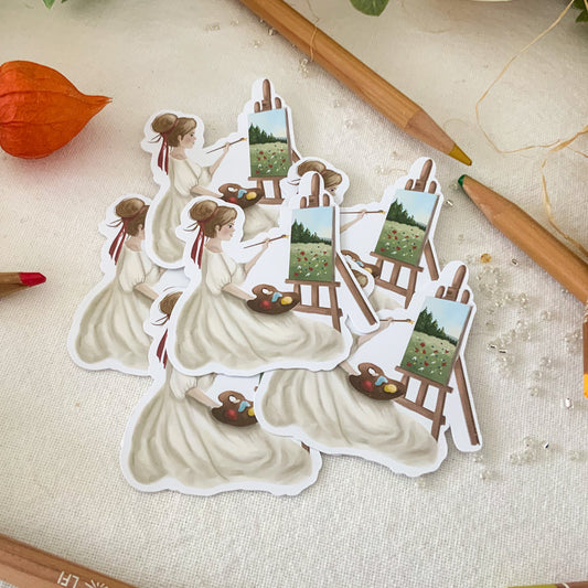 Sticker - Peinture champêtre