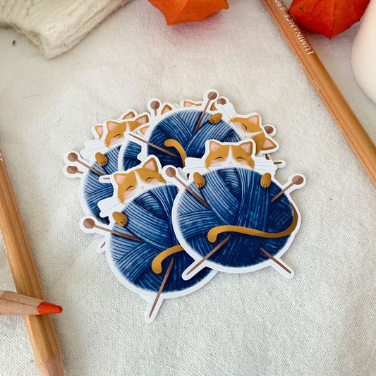 Sticker - Tricot-chats