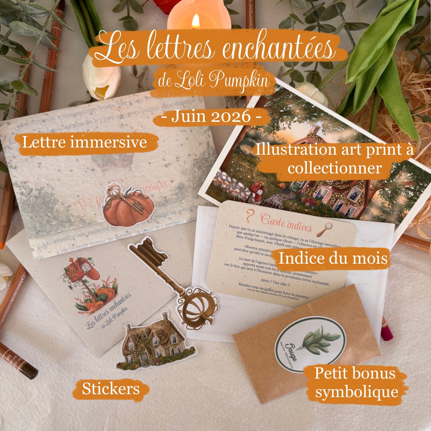 Lettre Enchantée - JUIN (Hors abonnement)
