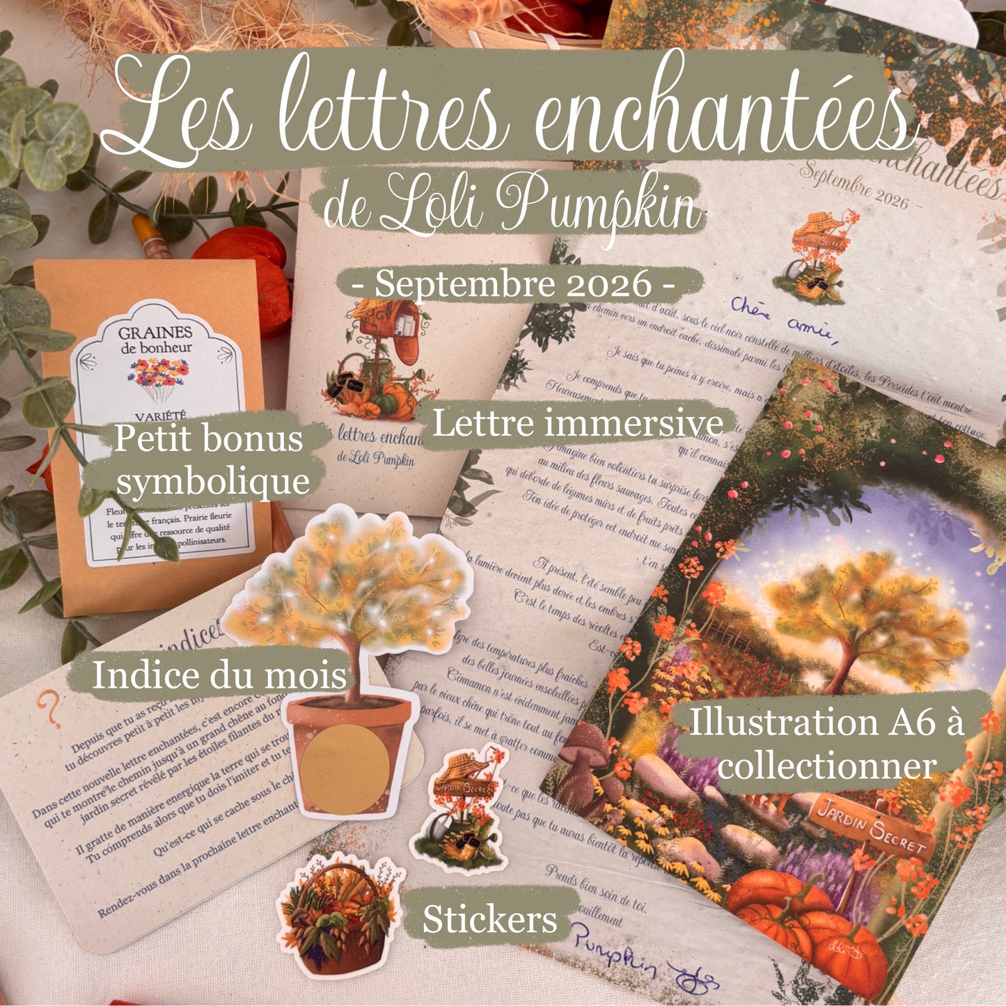 Lettre Enchantée - SEPTEMBRE (Hors abonnement)