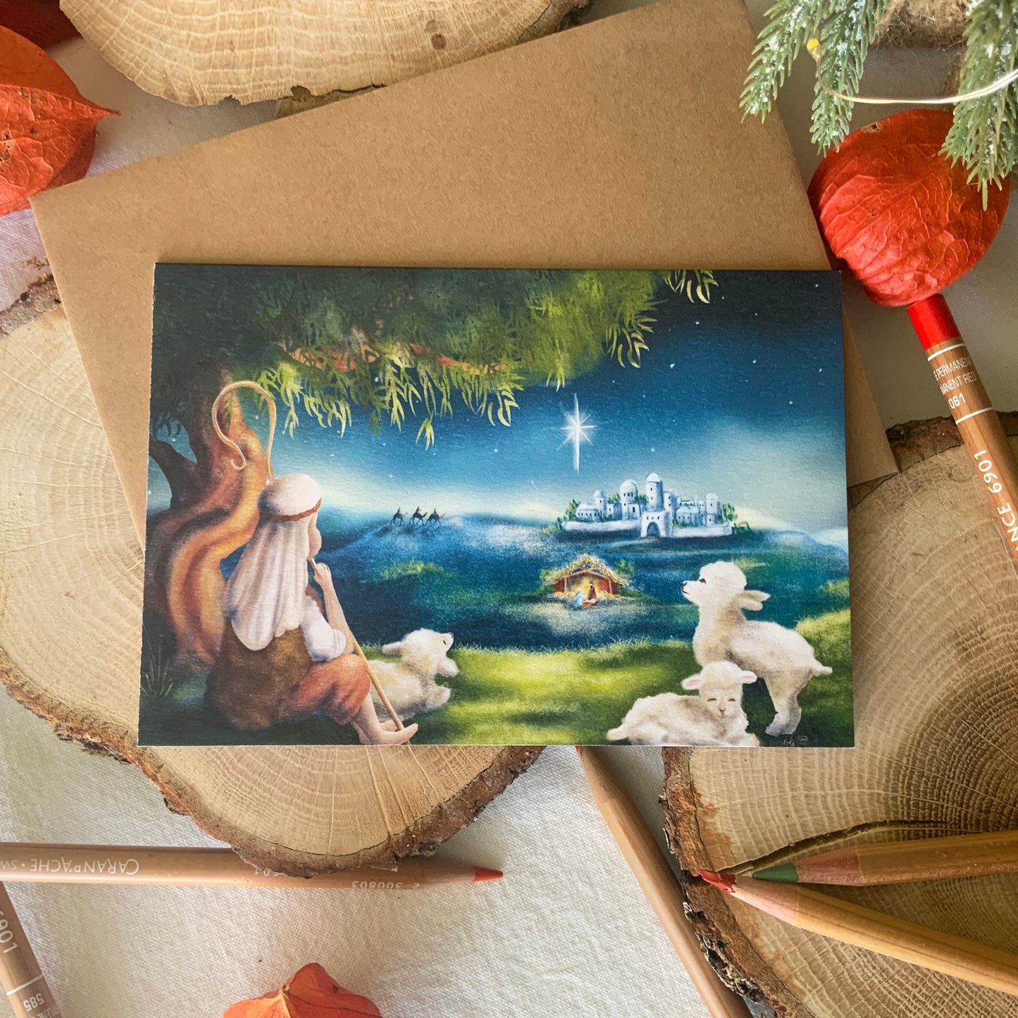 Carte de Noël - Petit Berger