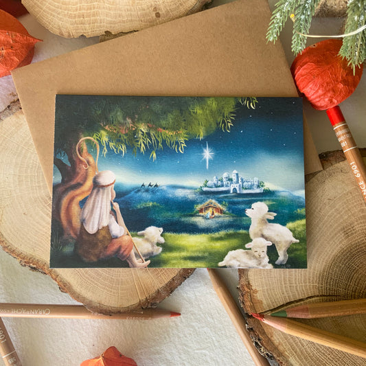 Carte de Noël - Petit Berger