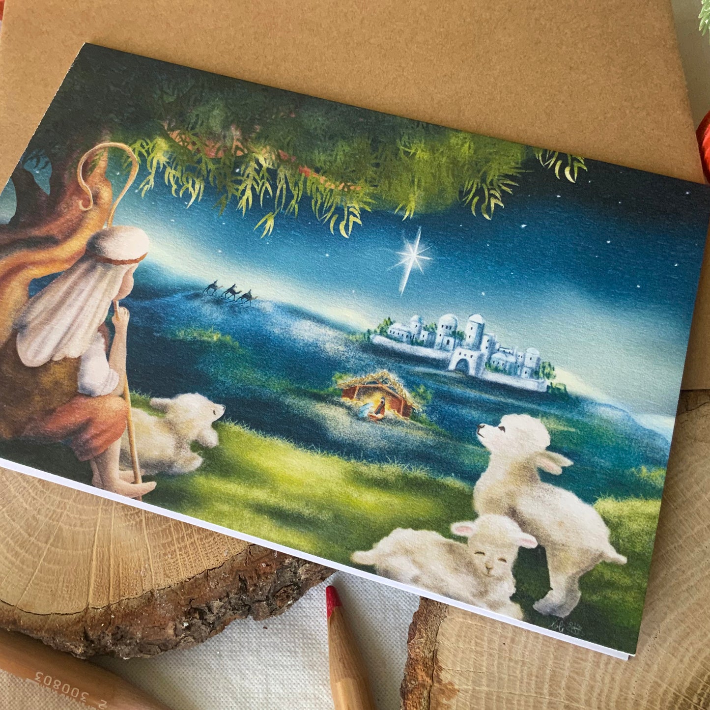 Carte de Noël - Petit Berger