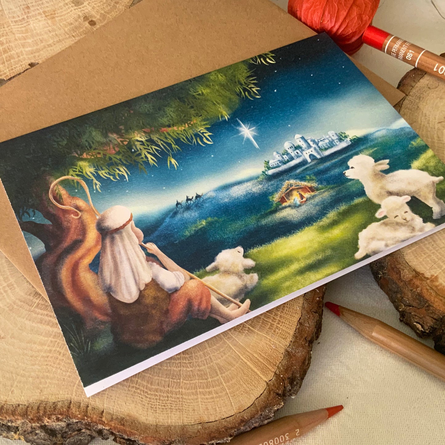 Carte de Noël - Petit Berger