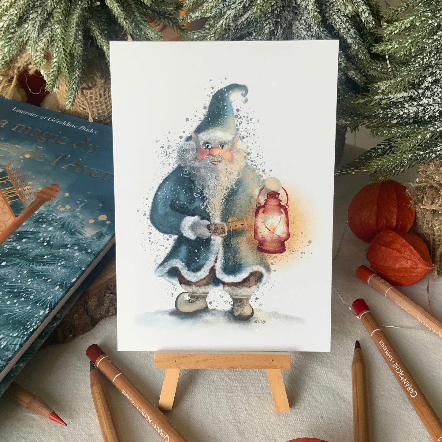 Carte - Elfe de Noël