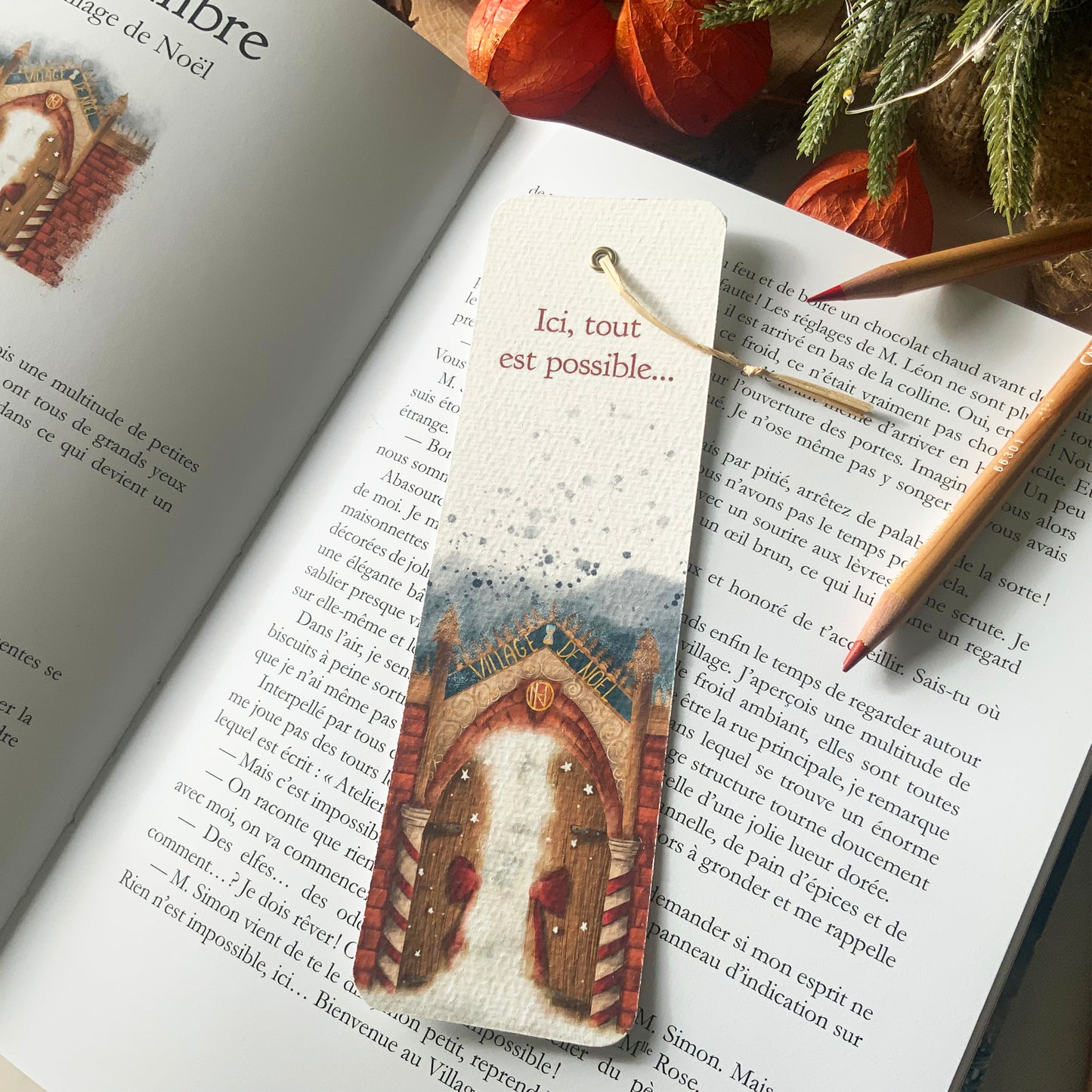 Marque-pages - Magie de Noël